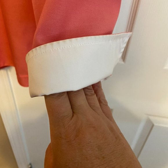 Liz Claiborne Woman - Non-Iron - Long Sleeve Button Down - 18W - Rose Pink - Picture 2 of 6